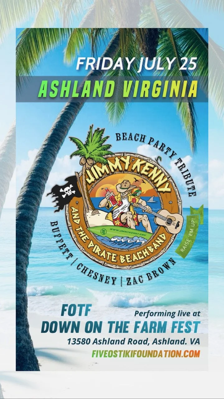 Jimmy Kenny and the Pirate Beach Band. Tribute to Chesney, Buffett